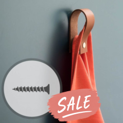 Leather magnetic loop