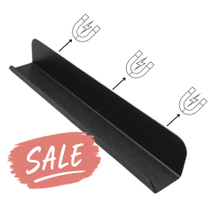 Magnet Board Shelf | Black
