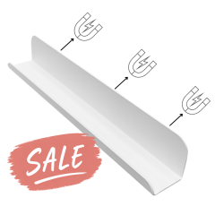 Magnet Board Shelf | White