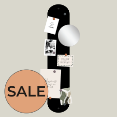 Magneetbord LANI | 98,5x20cm Zwart