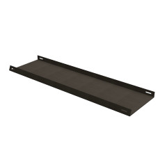 Steel wall shelf