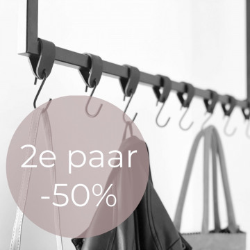 S-haak hangers  - 2e set 50% korting